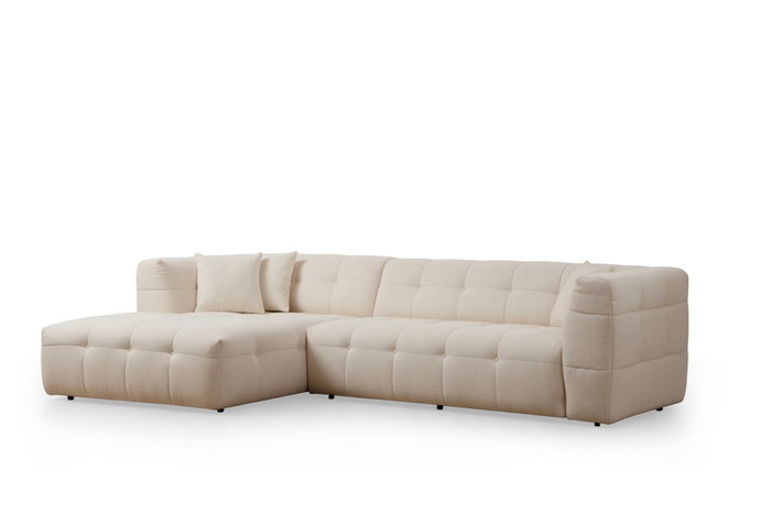 Atelier Del Sofa Cady Sofá Esquinero 3 Plazas Izquierdo - Beige Atelier Del Sofa Cady Sofá Esquinero 3 Plazas Izquierdo - Beige